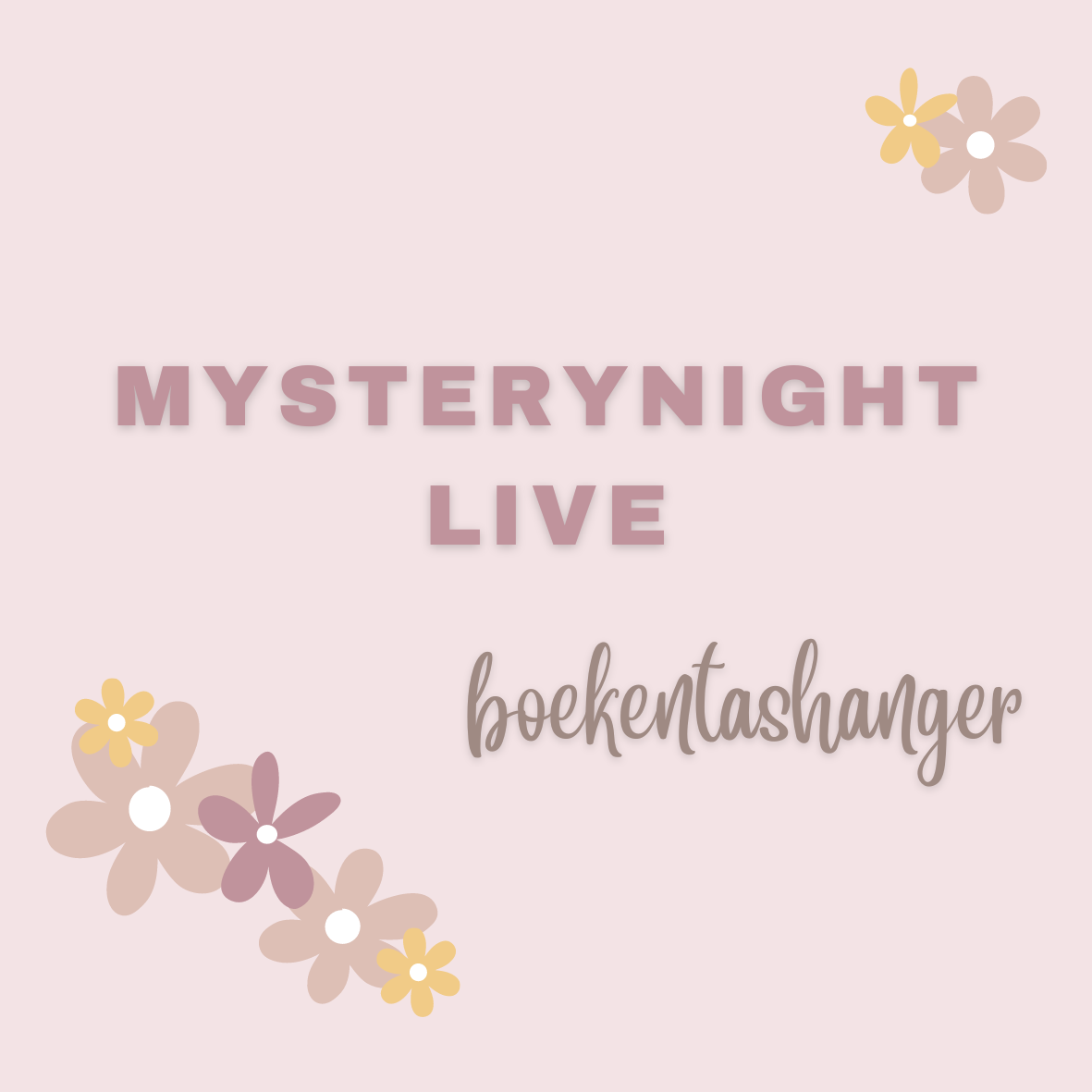 MYSTERYNIGHT LIVE - Boekentashanger