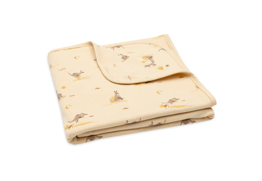 Jollein jersey - Kangaroots - deken