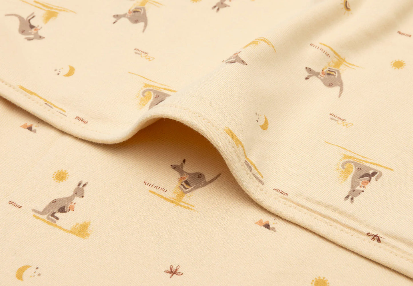 Jollein jersey - Kangaroots - deken