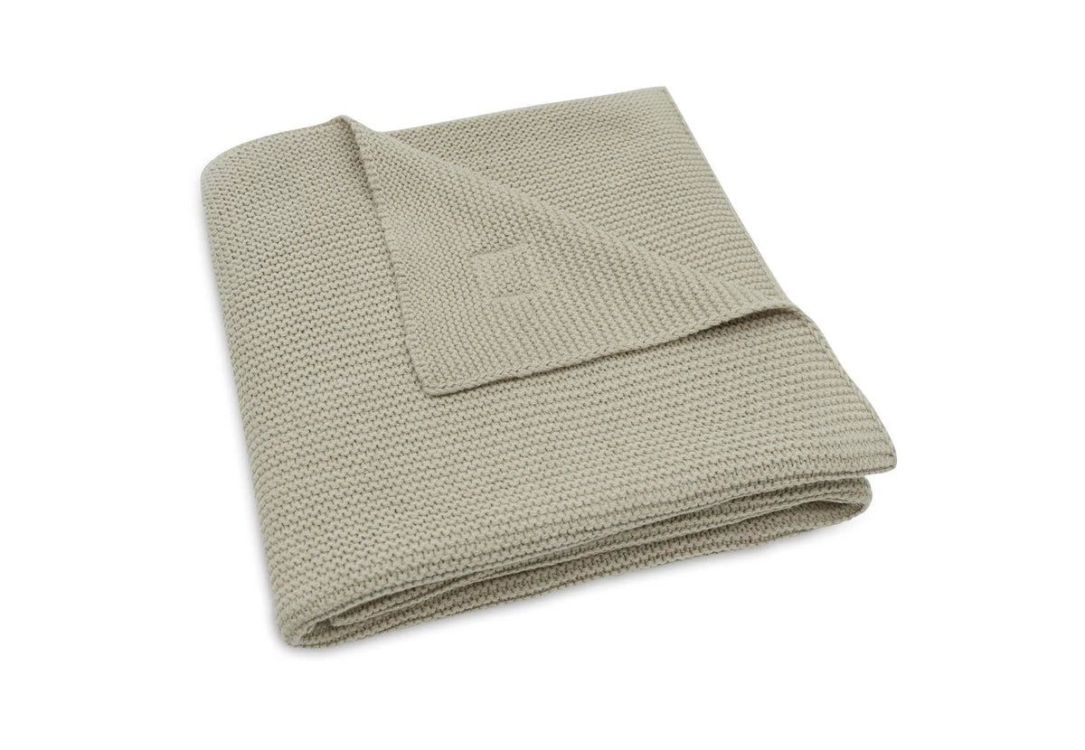 Deken Basic Knit - Olive Green - jollein