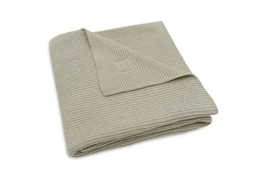 Deken Basic Knit - Olive Green - jollein