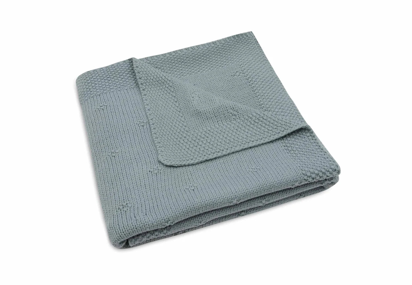 Deken - Cosy Knit - Sea Green - jollein