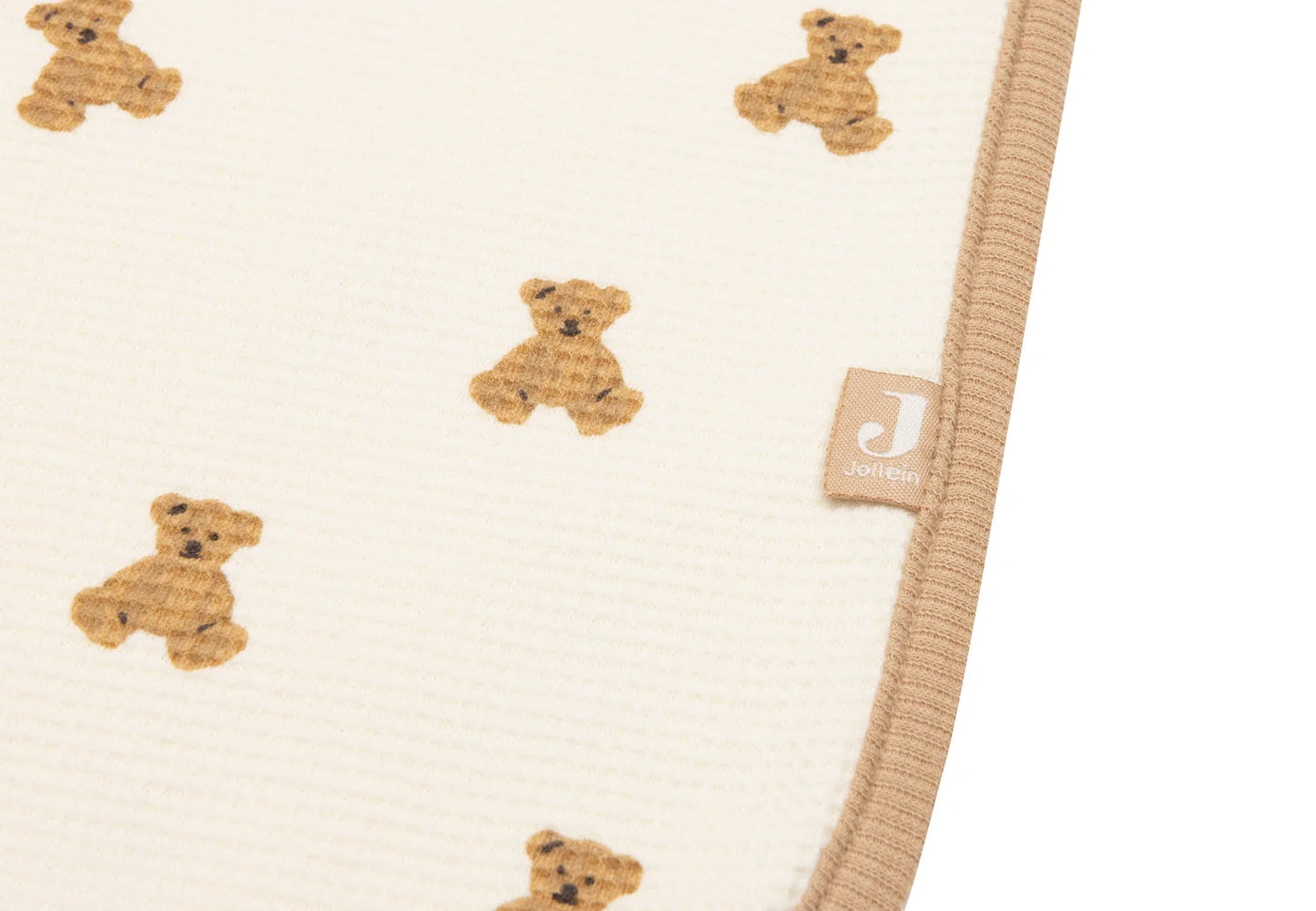 Jollein - Deken - Little Waffle - Mini Teddy Bear