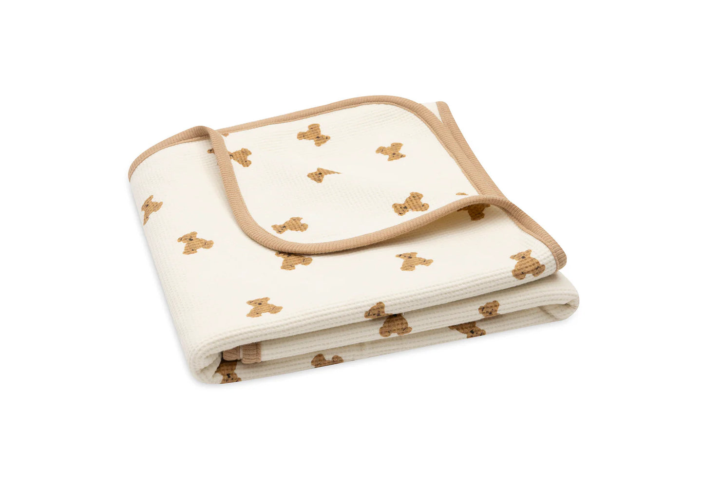 Jollein - Deken - Little Waffle - Mini Teddy Bear
