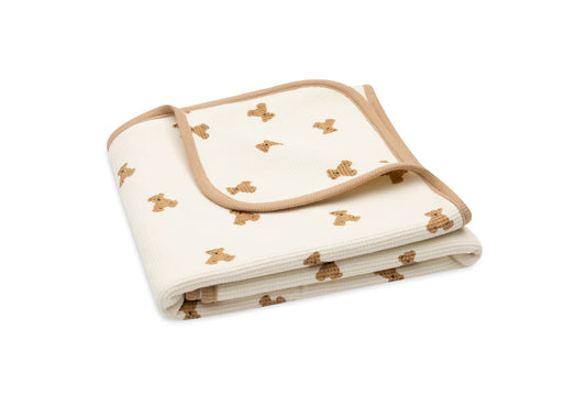 Jollein - Deken - Little Waffle - Mini Teddy Bear