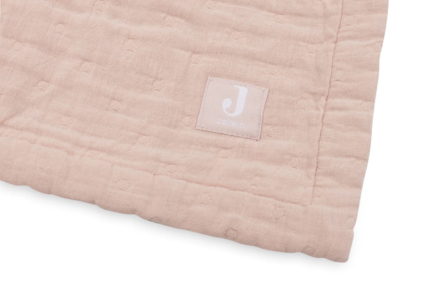 Jollein Deken - Jacquard - hydofiel - wild rose