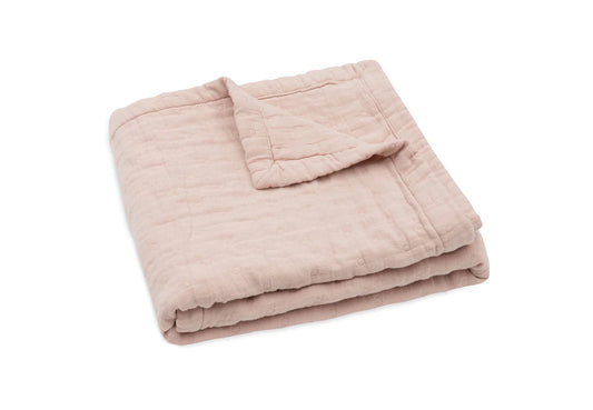 Jollein Deken - Jacquard - hydofiel - wild rose