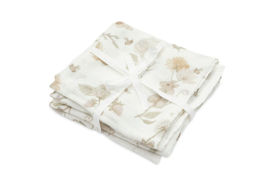 Jollein Dreamy Mouse Multidoek - Hydrofiel - 2 Stuks