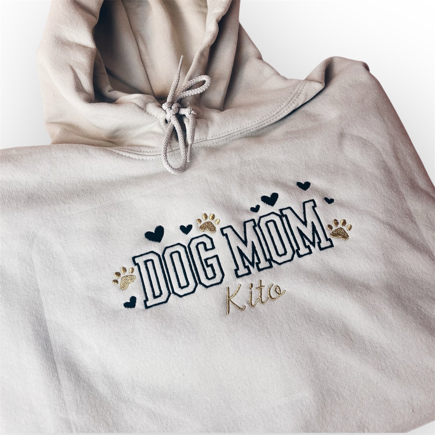 DOGMOM Trui - met namen van de hondjes - GEBORDUURD