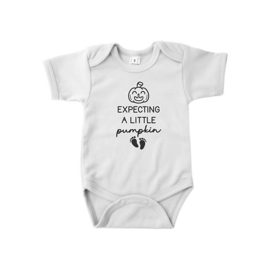 expecting a little pumkin- romper