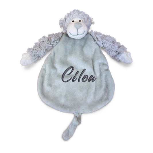 Speendoekje -  Slingeraap Grey