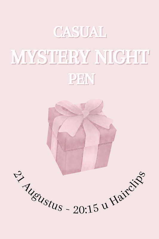 CASUAL MYSTERY NIGHT PEN -  21/08/2025 - 20:15u