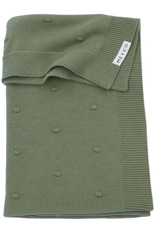 deken Mini Knots - forest green -  - 1.0 TOG - meyco
