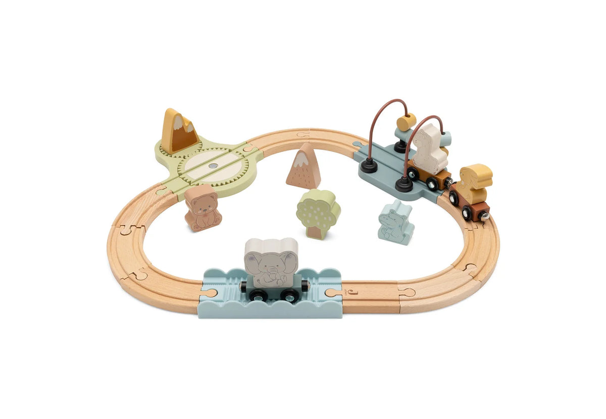 Jollein Houten Treinset - Jollies