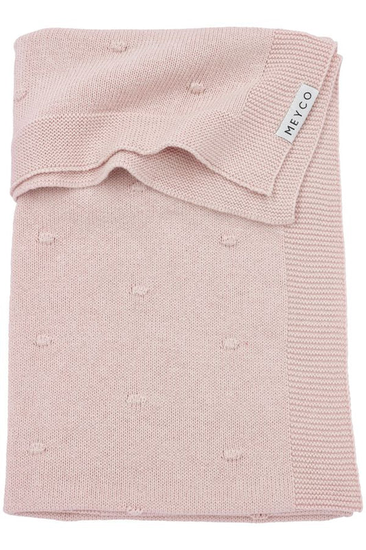 deken Mini Knots - soft pink  - 1.0 TOG - meyco