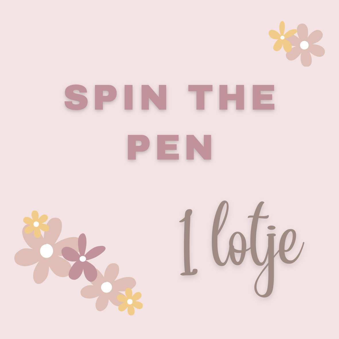 SPIN THE PEN - LOTJE