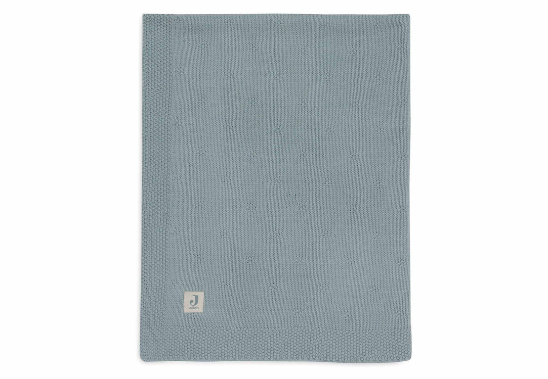 Deken Cosy Knit - Sea Green - jollein