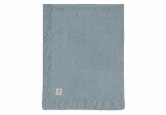 Deken Cosy Knit - Sea Green - jollein
