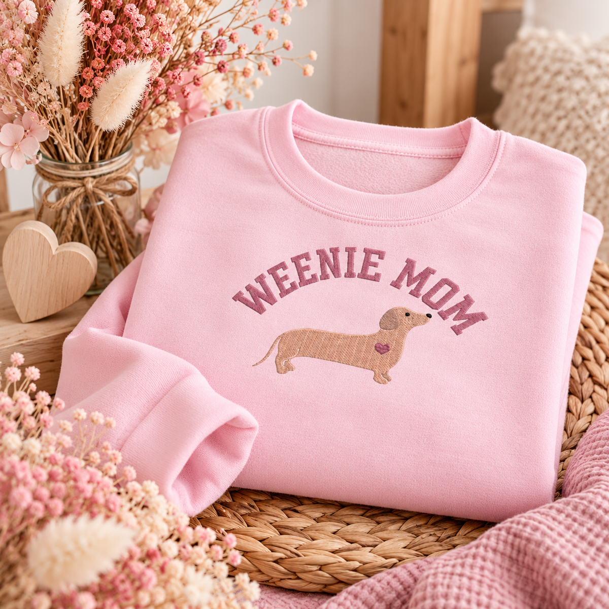 teckel sweater - weenie mom