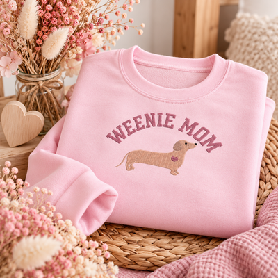 teckel sweater - weenie mom