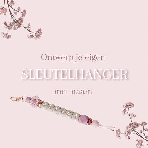 zelf te personaliseren - sleutelhanger met naam