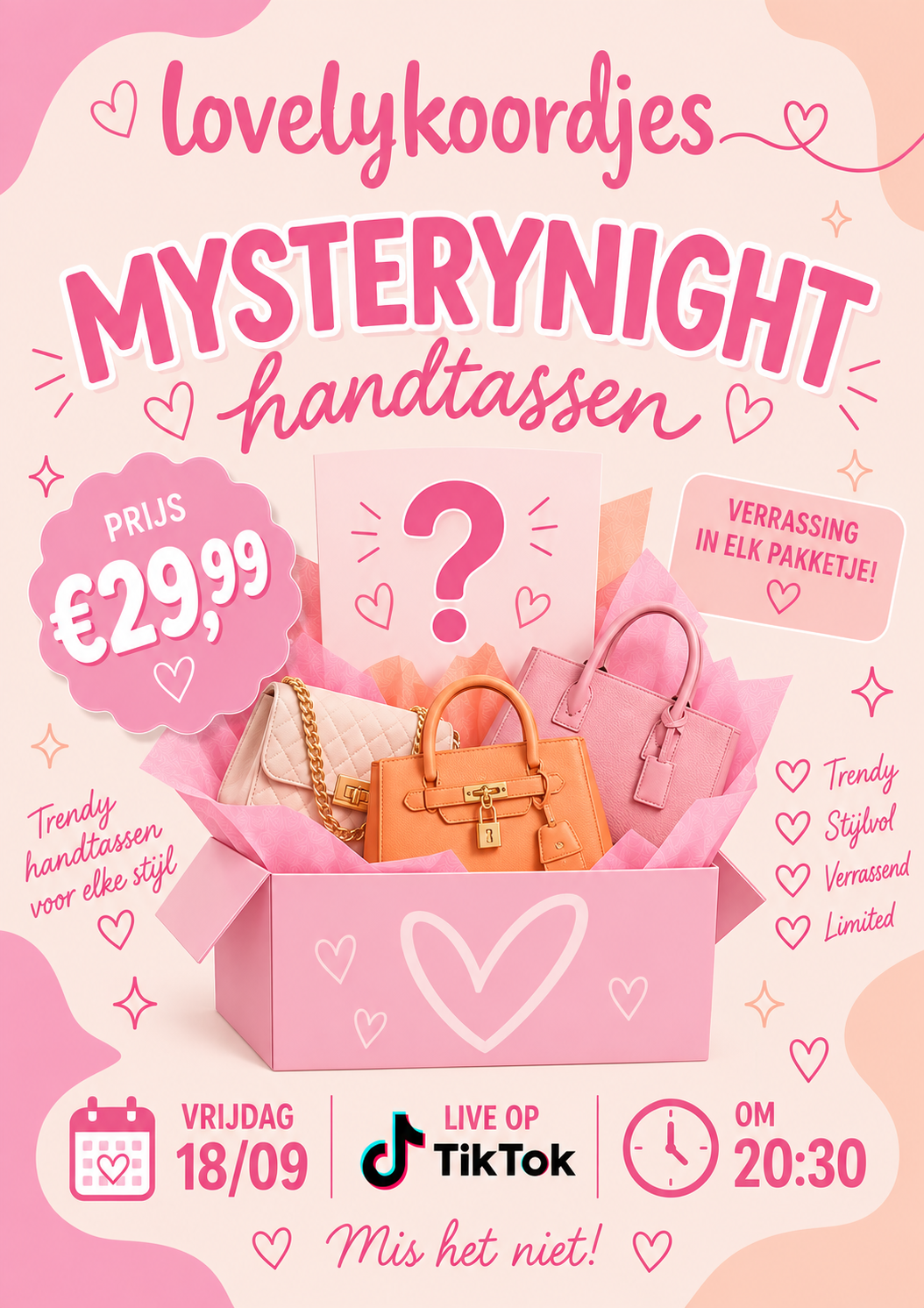 HANDBAG MYSTERYNIGHT 18/09