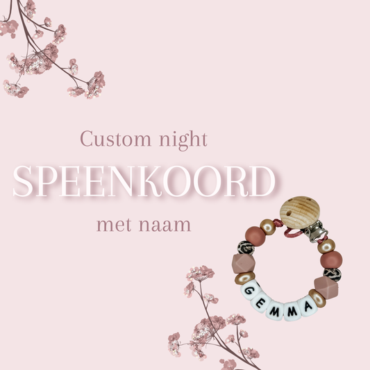 CUSTOM NIGHT - Speenkoord