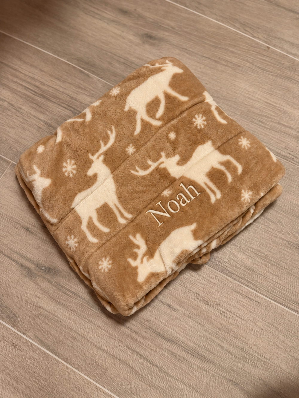 pre- order Kerstdeken - rendieren