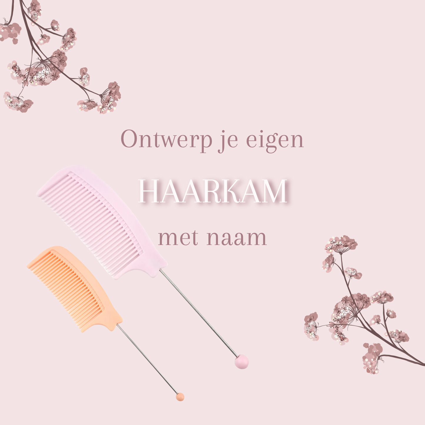 Ontwerp je eigen - haarkam