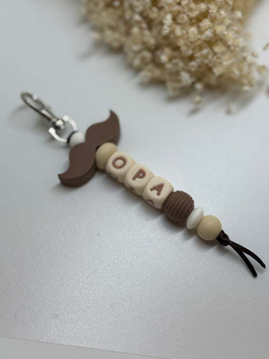 opa sleutelhanger - brown