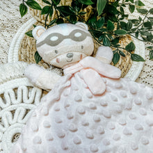 Afbeelding in Gallery-weergave laden, Knuffeldoekje parachute bear - Powder pink
