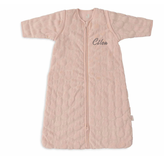 Jollein Baby Slaapzak met Afritsbare Mouw - Nijntje Jacquard - Wild Rose