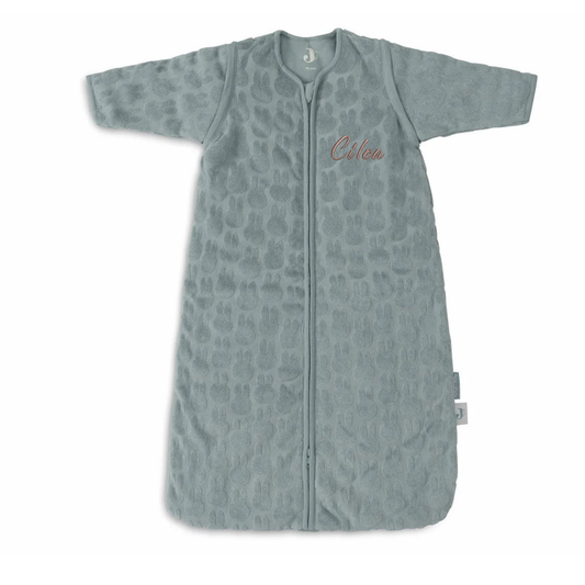 Jollein Baby Slaapzak met Afritsbare Mouw - Nijntje Jacquard - Sea Green
