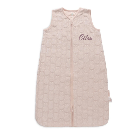 Jollein Baby Slaapzak - Jersey - Nijntje Jacquard Terry - wild rose