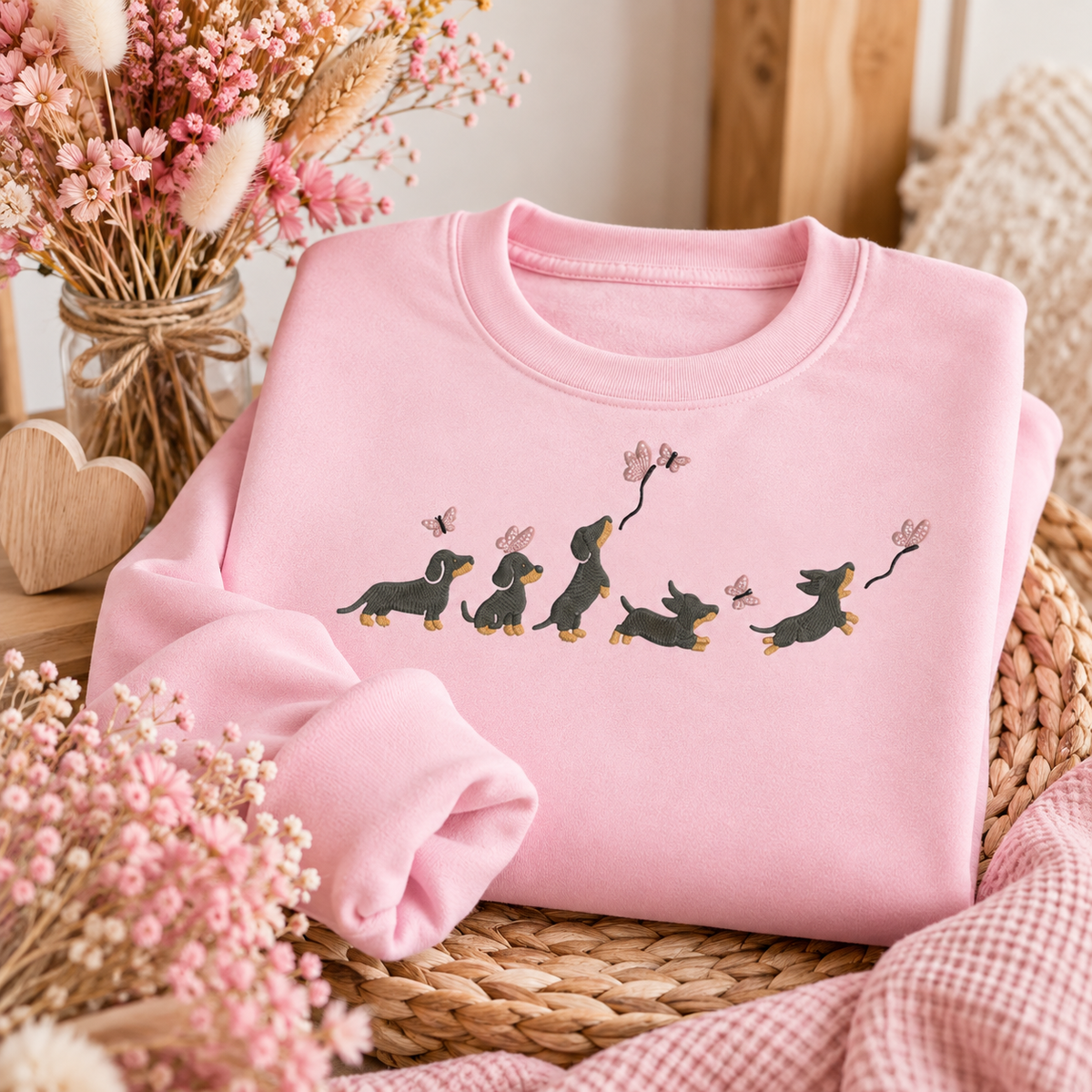 Teckel trui - butterfly sweater