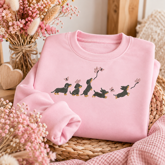Teckel trui - butterfly sweater