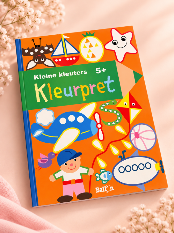 Kleurpret kleine kleuters - 5+