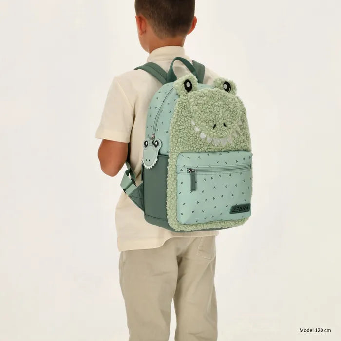KIDDO- Rugzak  Kroko green