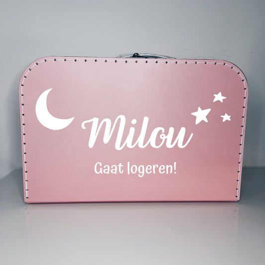 KINDERKOFFERTJE XL - logeerkoffertje