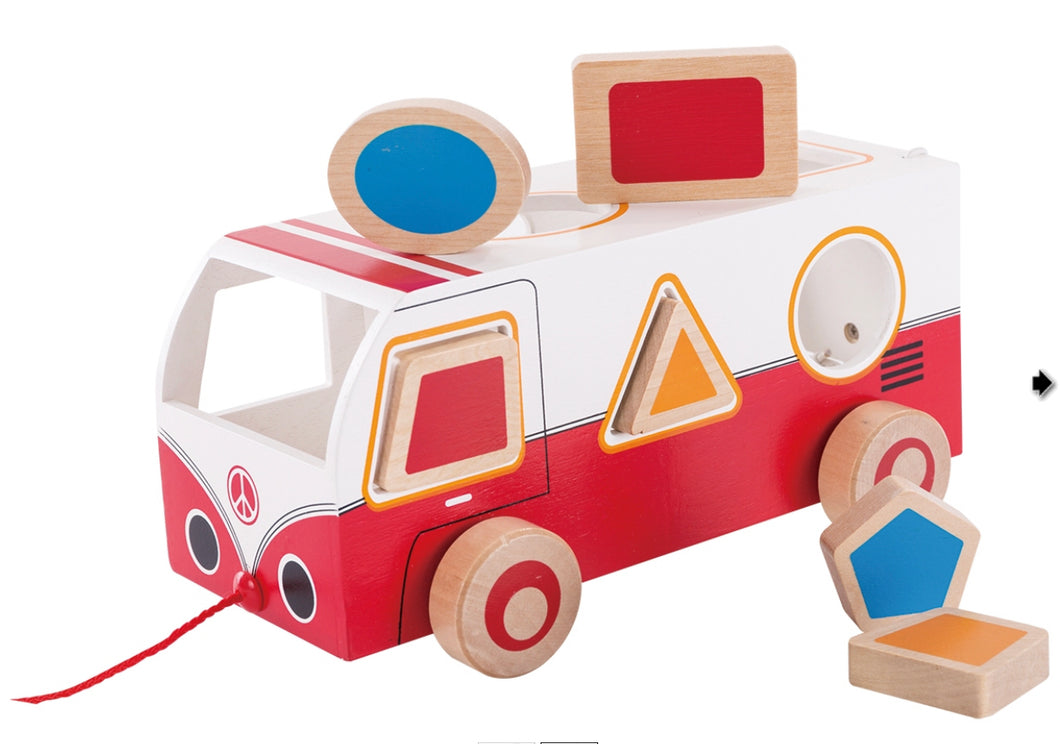 Vormenstoof - de hippie bus