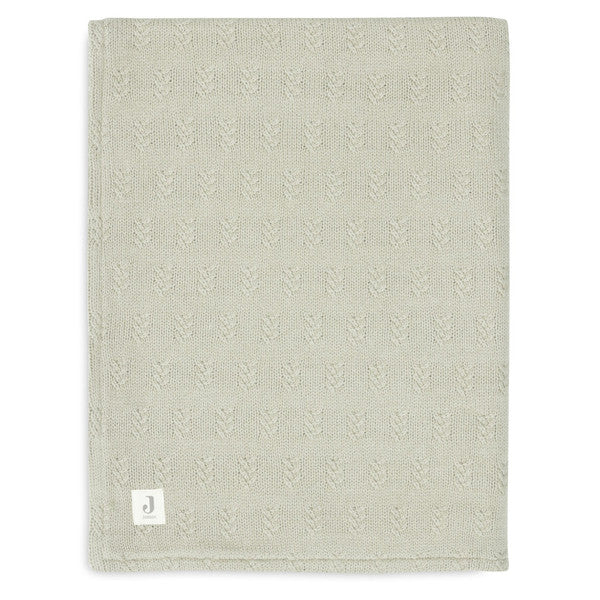 Jollein Grain Knit - Velvet Olive Green - Ledikant