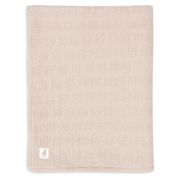 Jollein Grain Knit - Velvet Wild Rose - Wiegdeken
