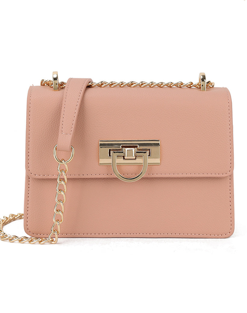 Cain bag - nude roze