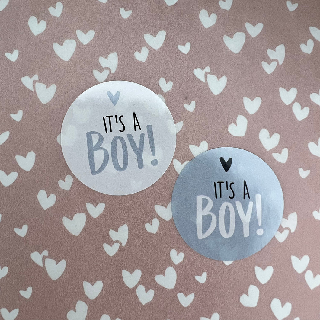 Sticker - It’s a boy duo color