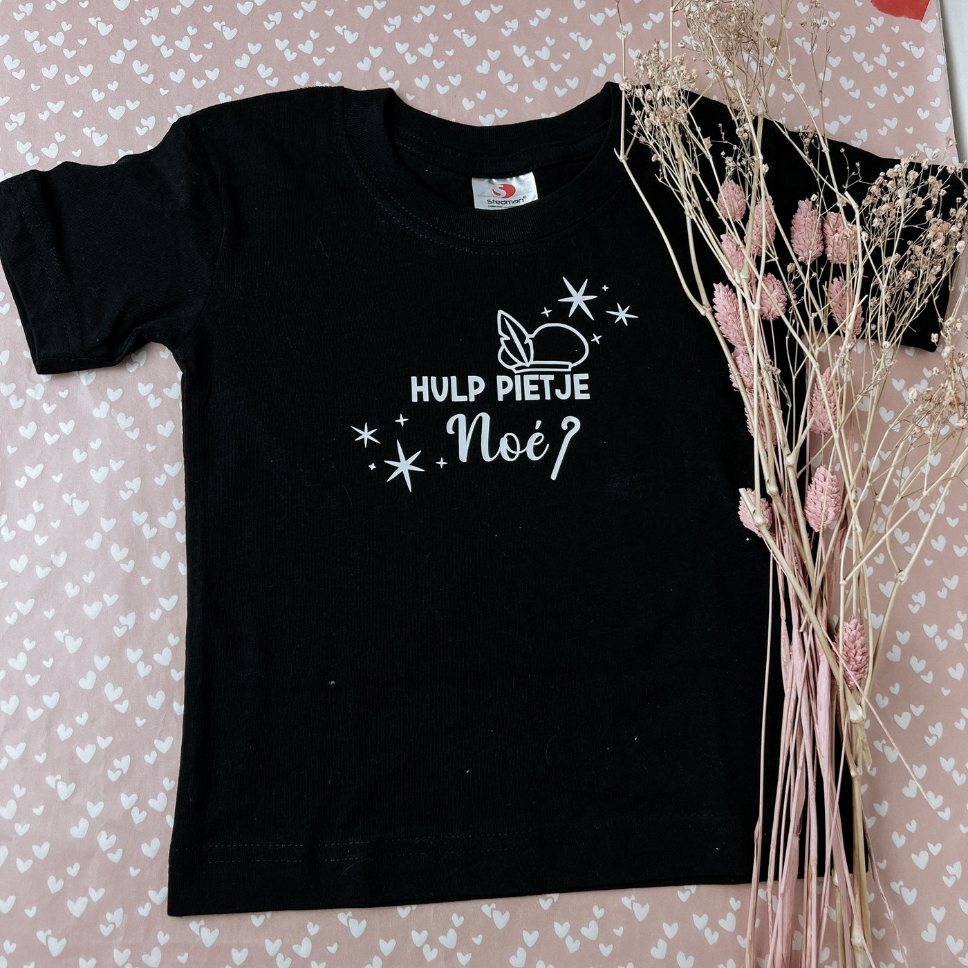 PRE - ORDER - BABY -Hulp Pietje t-shirt met naam