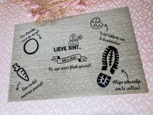 Afbeelding in Gallery-weergave laden, Gepersonaliseerde Sint mat met naam!
