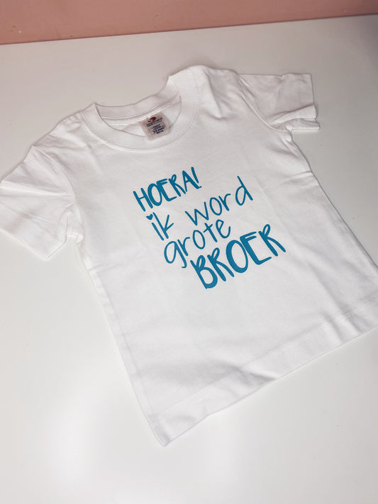 T-shirt - ik word grote broer!