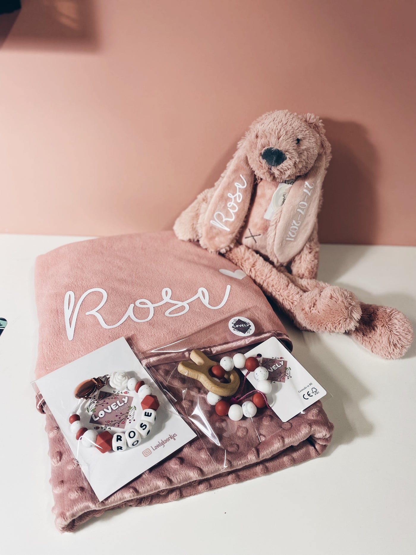 Luxe Giftset: Rose - blush