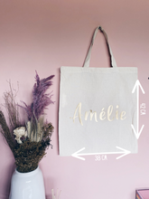 Afbeelding in Gallery-weergave laden, Personaliseer je eigen shopper tas met naam!
