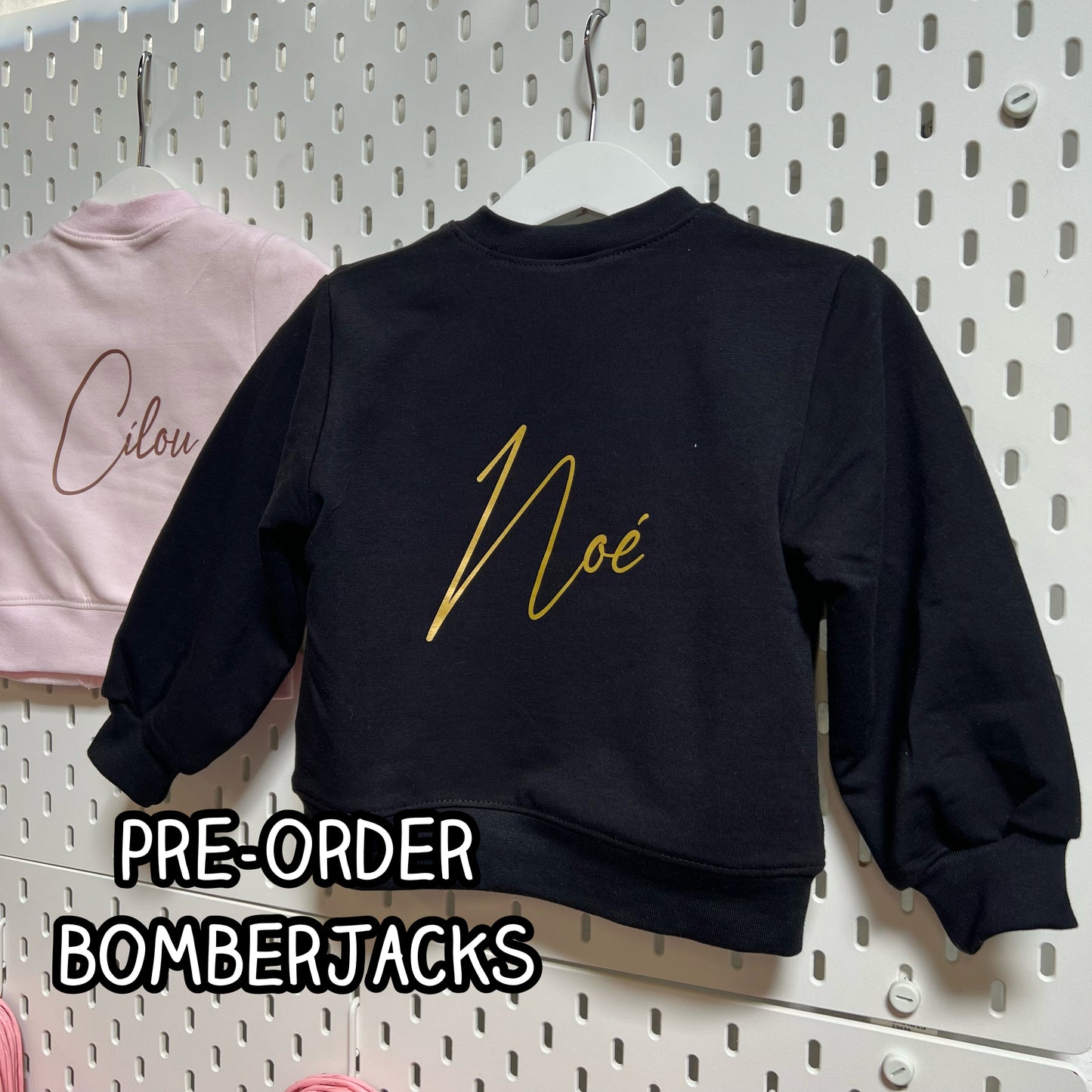 PRE-ORDER - gepersonaliseerde bomberjack